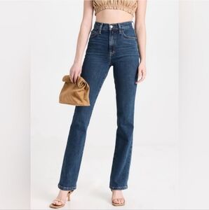 Favorite Daughter Women's Boot Cut Jeans - Dark Blue